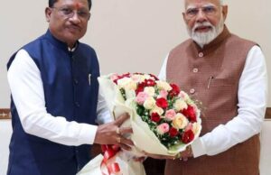 पीएम मोदी से मिले सीएम साय, बस्तर के विकास का रोडमैप सौंपा