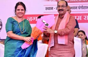 महतारी सिलाई केंद्र का किया शुभारंभ, आत्मनिर्भर भारत का सपना पूरा करेंगी महिलाएं
