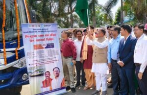 CM साय ने कैंसर डिटेक्शन वैन को हरी झंडी दिखाकर किया रवाना