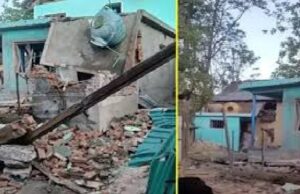 पहलगाम हमला : संदिग्ध आतंकी के घर को बम से उड़ाया, एक के मकान में बुलडोजर