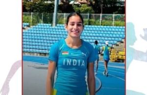 रेलवे की खिलाड़ी पूजा ने एशियाई एथलेटिक्स चैंपियनशिप में जीता रजत पदक