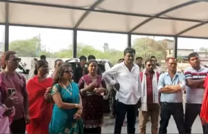 ITSA अस्पताल शुरु होने से पहले विवाद, रास्ता बंद होने पर स्थानियों का विरोध