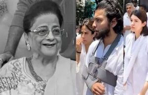 बोनी कपूर की मां निर्मल कपूर का निधन, हुआ अंतिम संस्कार
