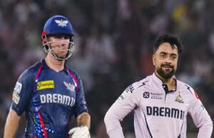 IPL : लखनऊ ने गुजरात को उनके घर में हराया