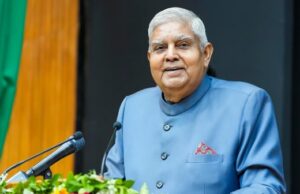 भारत ने आतंकवाद पर सटीक प्रहार करते हुए शांति की दृष्टि बनाए रखकर नया वैश्विक मानदंड स्थापित किया: उपराष्ट्रपति