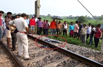 पिता ने बच्चों के साथ ट्रेन के सामने लगाई छलांग, सभी ने तोड़ा दम