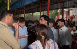 अवसानेश्वर मंदिर में भगदड़: दो लोगों की मौत, 38 घायल, 7 की हालत नाजुक