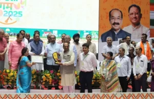 स्वच्छता संगम : राष्ट्रीय स्तर पर छत्तीसगढ़ का स्वच्छता में गौरव दिलवाने वाले नगरीय निकायों का सम्मान