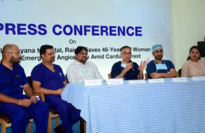 कार्डियक अरेस्ट के दौरान डॉ. सुनील गौनियाल ने की आपातकालीन एंजियोप्लास्टी, 48 वर्षीय महिला को मिला नया जीवन