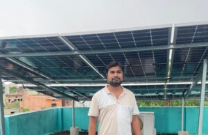 दुबे जी के घर की छत पर सौर ऊर्जा से चलने वाला पावर प्लांट घर का बिजली बिल हुआ शून्य, सरकार को भी कर रहे हैं बिजली की आपूर्ति