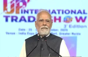 प्रधानमंत्री मोदी ने ग्रेटर नोएडा में किया इंटरनेशनल ट्रेड शो का शुभारंभ
