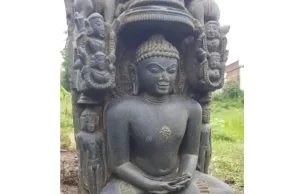 जैन समाज को सौंपी जायेगी आरंग में मिली प्राचीन जैन तीर्थंकर की प्रतिमा