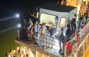 मुख्यमंत्री डॉ. यादव ने चम्बल नदी में क्रूज़ की सवारी की और गुनगुनाए गीत