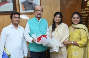 राज्यपाल डेका से अखिल भारतीय व्यापारिक परिसंघ महिला इकाई के सदस्यों ने भेंट की
