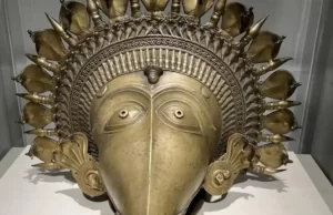कांतारा ने बनाई ग्लोबल पहचान: अमेरिका के संग्रहालय में मिला तूलु नाडु का पंजरली मुगा मास्क