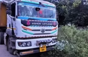 मुरूम का क्षमता से अधिक मात्रा में परिवहन पर कार्रवाई, 4 हाइवा वाहन जब्त