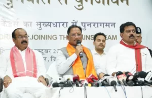 बस्तर में नक्सल उन्मूलन की दिशा में ऐतिहासिक दिन, बंदूक छोड़ संविधान अपनाने वालों का स्वागत : मुख्यमंत्री साय