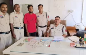 भतीजे ने किया चाचा के घर में हाथ साफ, चोरी का माल बरामद