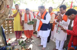 पुलिस स्मृति दिवस परेड में हुए शामिल राज्यपाल श्री रमेन डेका और मुख्यमंत्री श्री विष्णु देव साय