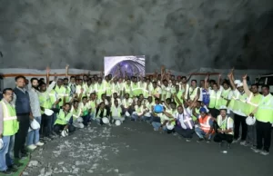 छत्तीसगढ़ के पहले राष्ट्रीय राजमार्ग सुरंग का ब्रेकथ्रू, इन राज्यों के बीच इंटर-स्टेट कनेक्टिविटी होगी मजबूत