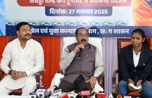 छत्तीसगढ़ का गौरव है संजू, अपने खेल से राज्य को दिलाई अंतरराष्ट्रीय प्रतिष्ठा : साव