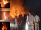 रिठाला मेट्रो स्टेशन के पास झुग्गी बस्ती में लगी आग, झुग्गियां पूरी तरह जलकर राख