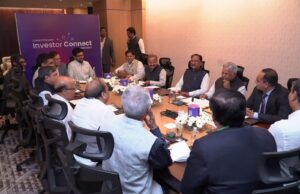 मुख्यमंत्री विष्णुदेव साय से कैडिला फार्मास्युटिकल्स लिमिटेड के समूह अध्यक्ष राज प्रकाश व्यास ने की मुलाकात