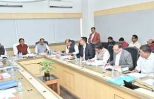 मुख्यमंत्री की अध्यक्षता में छत्तीसगढ़ सिंचाई परियोजना मंडल की 33वीं बैठक संपन्न