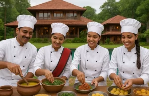 दंडामी लक्जरी रिसॉर्ट चित्रकोट बस्तर में पारंपरिक छत्तीसगढ़ी एवं जनजातीय व्यंजन प्रतियोगिता का आयोजन