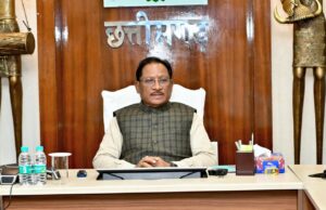 मुख्यमंत्री श्री विष्णु देव साय की अध्यक्षता में आज यहां सिविल लाईन स्थित मुख्यमंत्री निवास कार्यालय में आयोजित कैबिनेट की बैठक में अनेक महत्वपूर्ण निर्णय लिए गए –