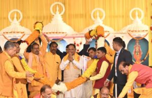 गायत्री मंत्र मानव जीवन को ऊर्जावान और संस्कारित बनाते हैं: मुख्यमंत्री श्री विष्णु देव साय