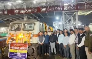 ऑटोमैटिक ट्रेन प्रोटेक्शन सिस्टम कवच 4.0 का गुजरात के बाजवा– अहमदाबाद सेक्शन में शुभारंभ