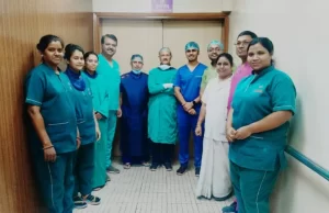 नववर्ष में अम्बेडकर अस्पताल का नव कीर्तिमान, स्टेंट से “चिमनी” बनाकर बचाई मरीज की जान