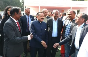 केंद्रीय मंत्री जितेंद्र सिंह ने देशभर के 500 स्टार्टअप, प्रख्यात वैज्ञानिकों और विद्वानों के विशिष्ट समूह के साथ मुलाकात और बैठक की