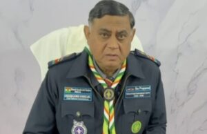 भारत स्काउट एंड गाईड के मुख्य राष्ट्रीय कमिश्नर खण्डेलवाल ने की जम्बुरी की व्यवस्थाओं की तारीफ