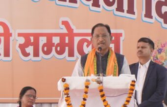 जनजातीय क्षेत्रों के समग्र विकास के लक्ष्य के साथ आगे बढ़ रही है सरकार : मुख्यमंत्री साय