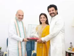 रश्मिका मंदाना-विजय देवरकोंडा ने गृहमंत्री अमित शाह को दिया रिसेप्शन का न्यौता