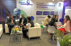 भारत मंडपम में एआई इम्पैक्ट समिट: छत्तीसगढ़ का स्टॉल बना आकर्षण केंद्र, देश के पहले एआई डाटा सेंटर पार्क की दी जा रही जानकारी