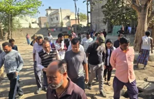 बीएसयूपी खालबाड़ा में लचर सफाई व्यवस्था पर सफाई ठेकेदार का ठेका निरस्त
