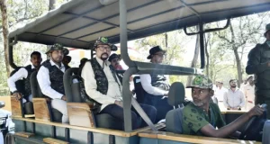 राज्यपाल रमेन डेका ने किया अचानकमार टाइगर रिजर्व का दौरा