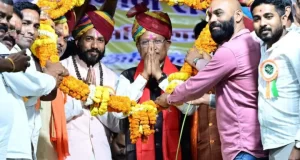 चन्द्रनाहू कुर्मी क्षत्रिय समाज के अधिवेशन में शामिल हुए मुख्यमंत्री साय