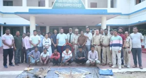बाघ और तेंदुए के शिकार में शामिल डिप्टी रेंजर सहित 9 आरोपी गिरफ्तार