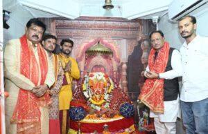 मुख्यमंत्री श्री विष्णुदेव साय ने चंदखुरी में माता कौशल्या एवं भगवान श्रीराम के किए दर्शन: प्रदेश की सुख-समृद्धि की कामना की