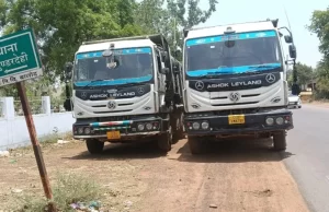 अवैध रेत परिवहन पर प्रशासन की बड़ी कार्रवाई, खनिज विभाग ने 3 हाइवा एवं 2 ट्रैक्टर किए जब्त