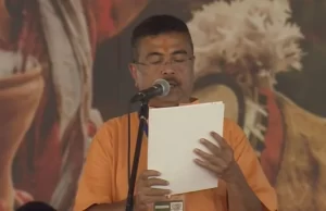 पश्चिम बंगाल में सत्ता परिवर्तन, सुवेंदु अधिकारी ने ली मुख्यमंत्री पद की शपथ
