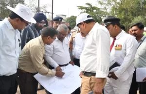 रेलवे जीएम द्वारा ने किया निरीक्षण, स्टेशन री-डेवलपमेंट एवं अमृत भारत योजना के तहत निर्माणाधीन स्टेशनों के कार्यों को देखा