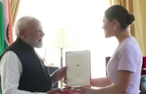 स्वीडन ने प्रधानमंत्री मोदी को ‘रॉयल ऑर्डर ऑफ द पोलर स्टार’, डिग्री कमांडर ग्रैंड क्रॉस से किया सम्मानित
