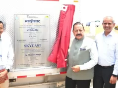 नई दिल्ली के आईजीआई हवाई अड्डे पर भारत की पहली ‘स्काईकास्ट’ प्रणाली का उद्घाटन