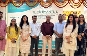 डॉ. अभिमन्युस आयुर्वेद मल्टीस्पेशलिटी क्लिनिक का भिलाई में शानदार उद्घाटन
