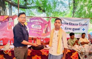 झापरा सुशासन शिविर में मौके पर ही बांटे गए 35 प्रमाण पत्र